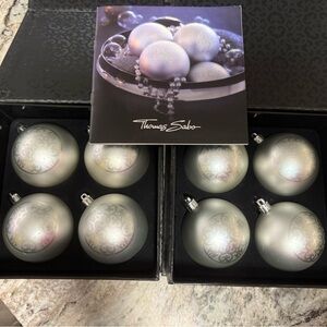 Thomas Sabo Elegant Silver Ornaments Set